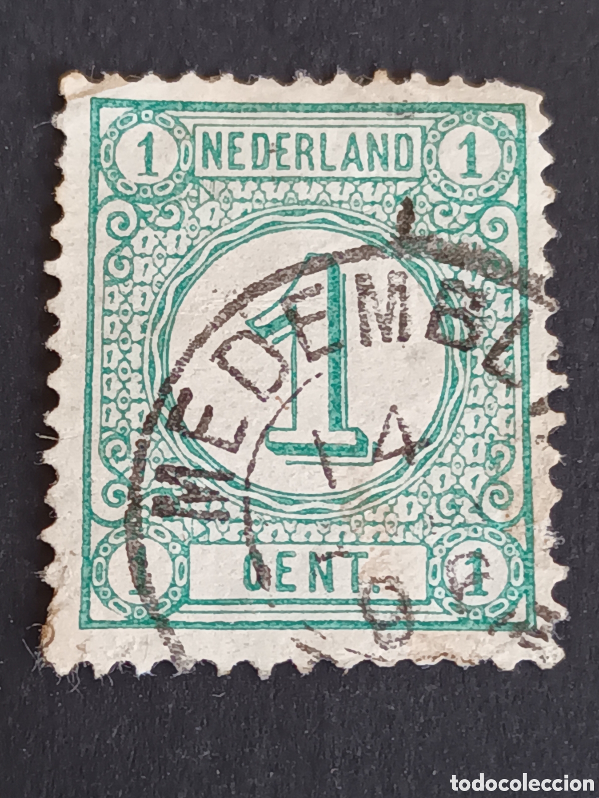 Sellos: HOLANDA. SELLO USADO. - Foto 1