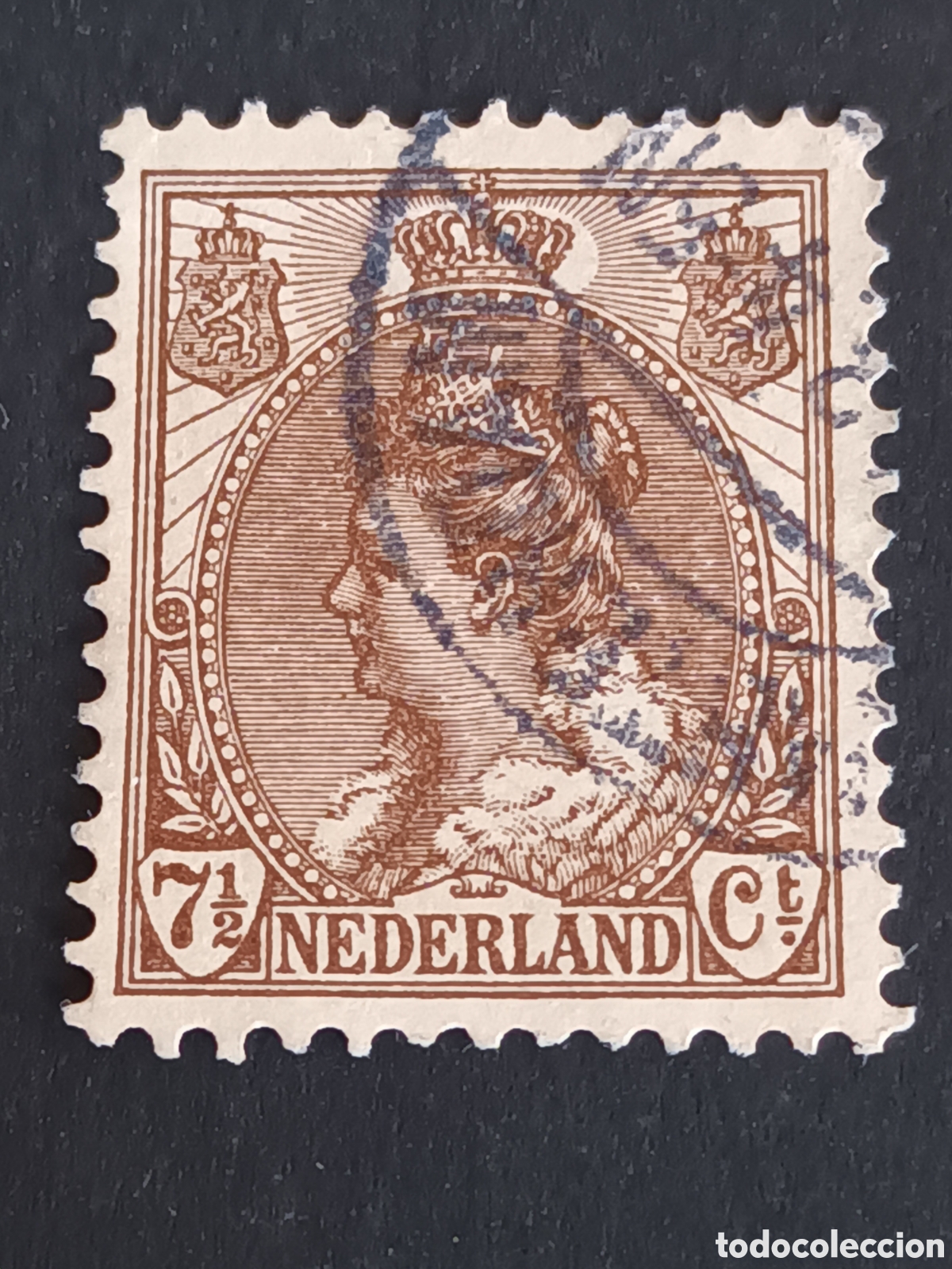 Sellos: HOLANDA. SELLO USADO. - Foto 1