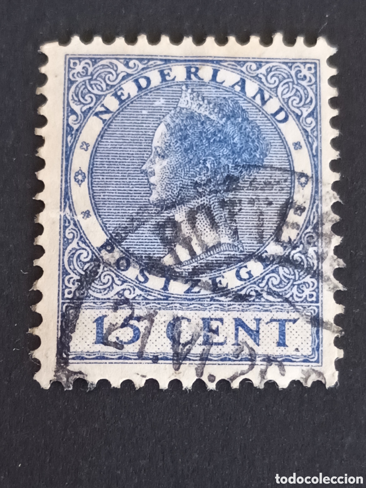 Sellos: HOLANDA. SELLO USADO. - Foto 1