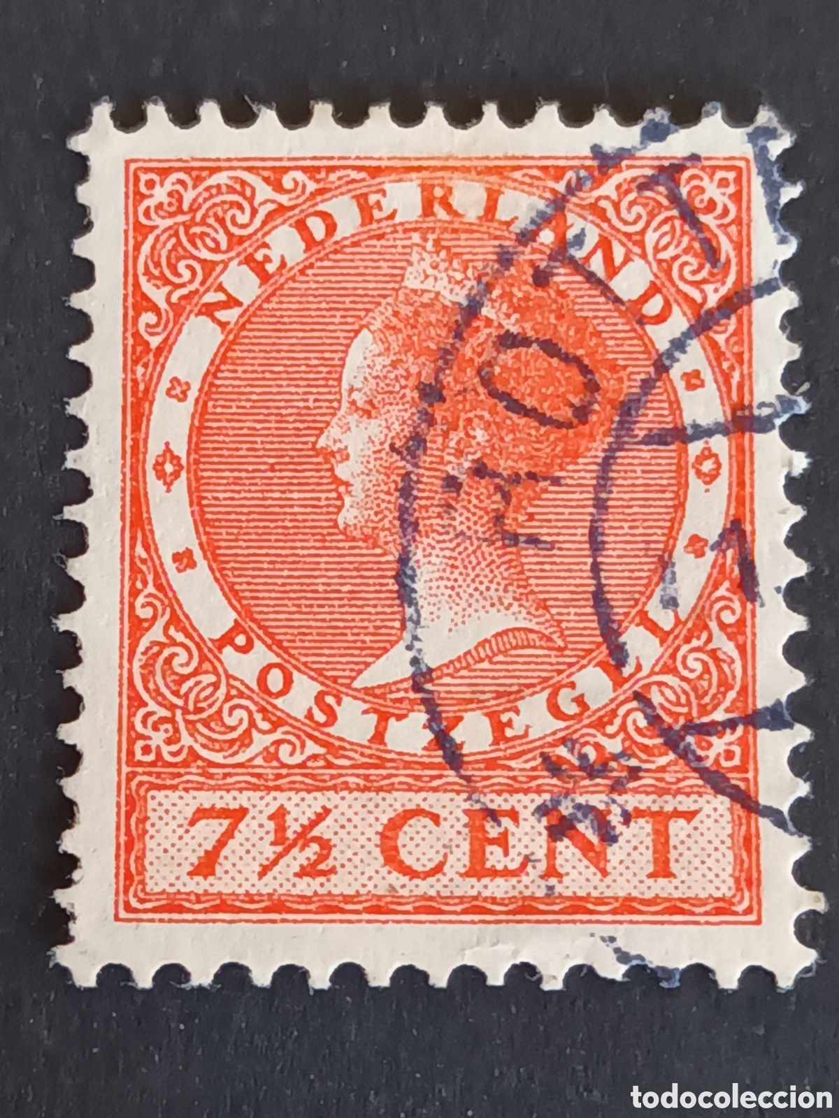 Sellos: HOLANDA. SELLO USADO. - Foto 1