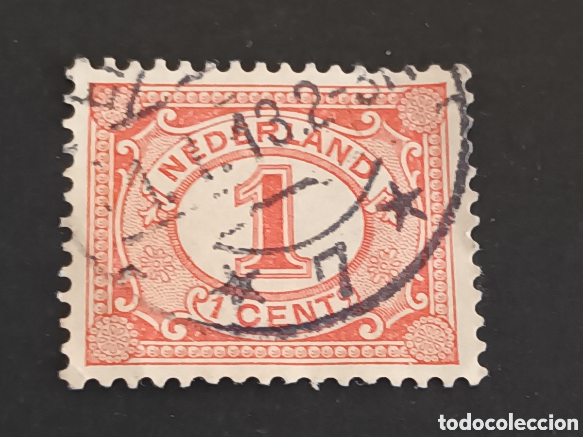 Sellos: HOLANDA. SELLO USADO. - Foto 1