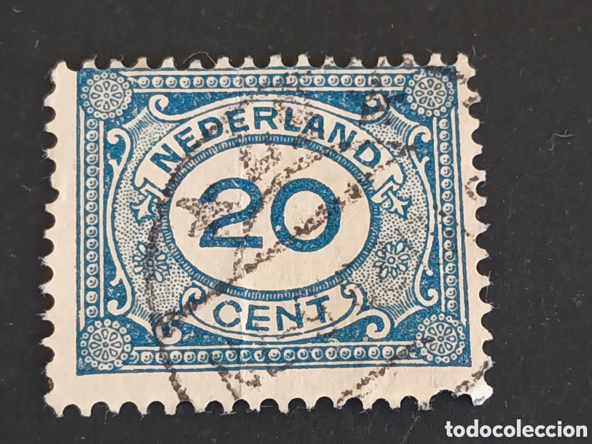 Sellos: HOLANDA. SELLO USADO. - Foto 1