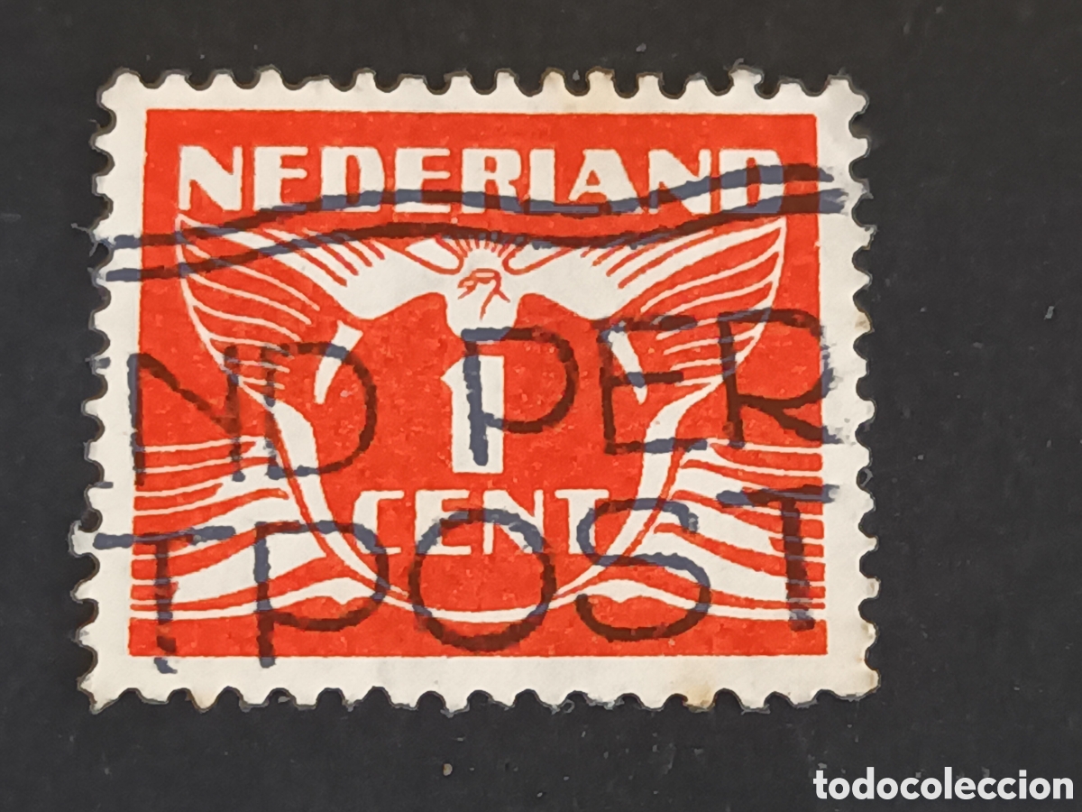 Sellos: HOLANDA. SELLO USADO. - Foto 1