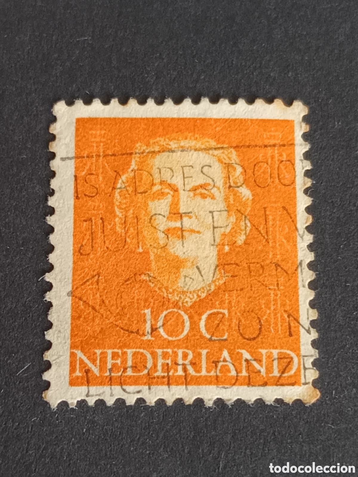 Sellos: HOLANDA. SELLO USADO. - Foto 1