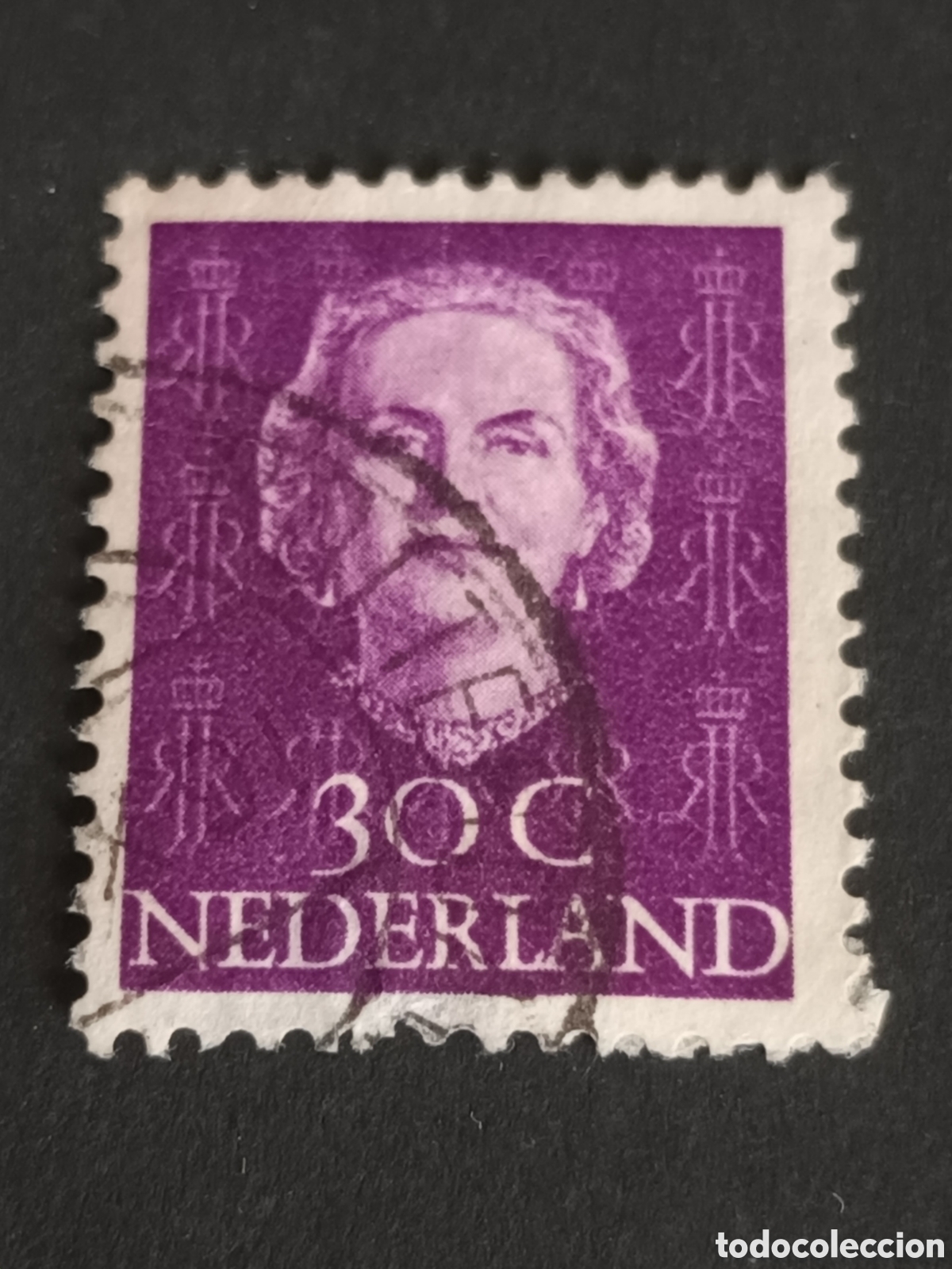 Sellos: HOLANDA. SELLO USADO. - Foto 1
