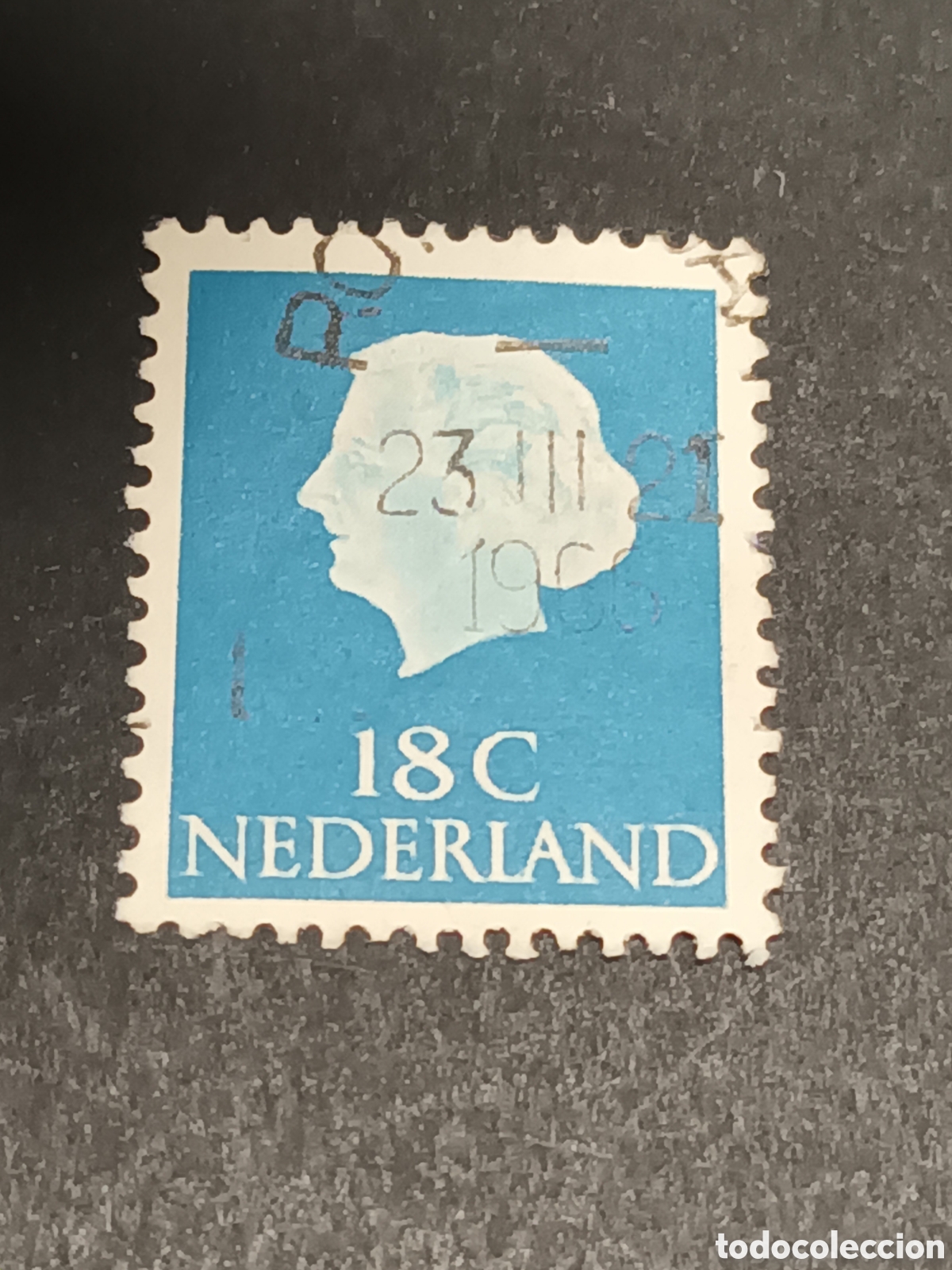 Sellos: HOLANDA. SELLO USADO. - Foto 1