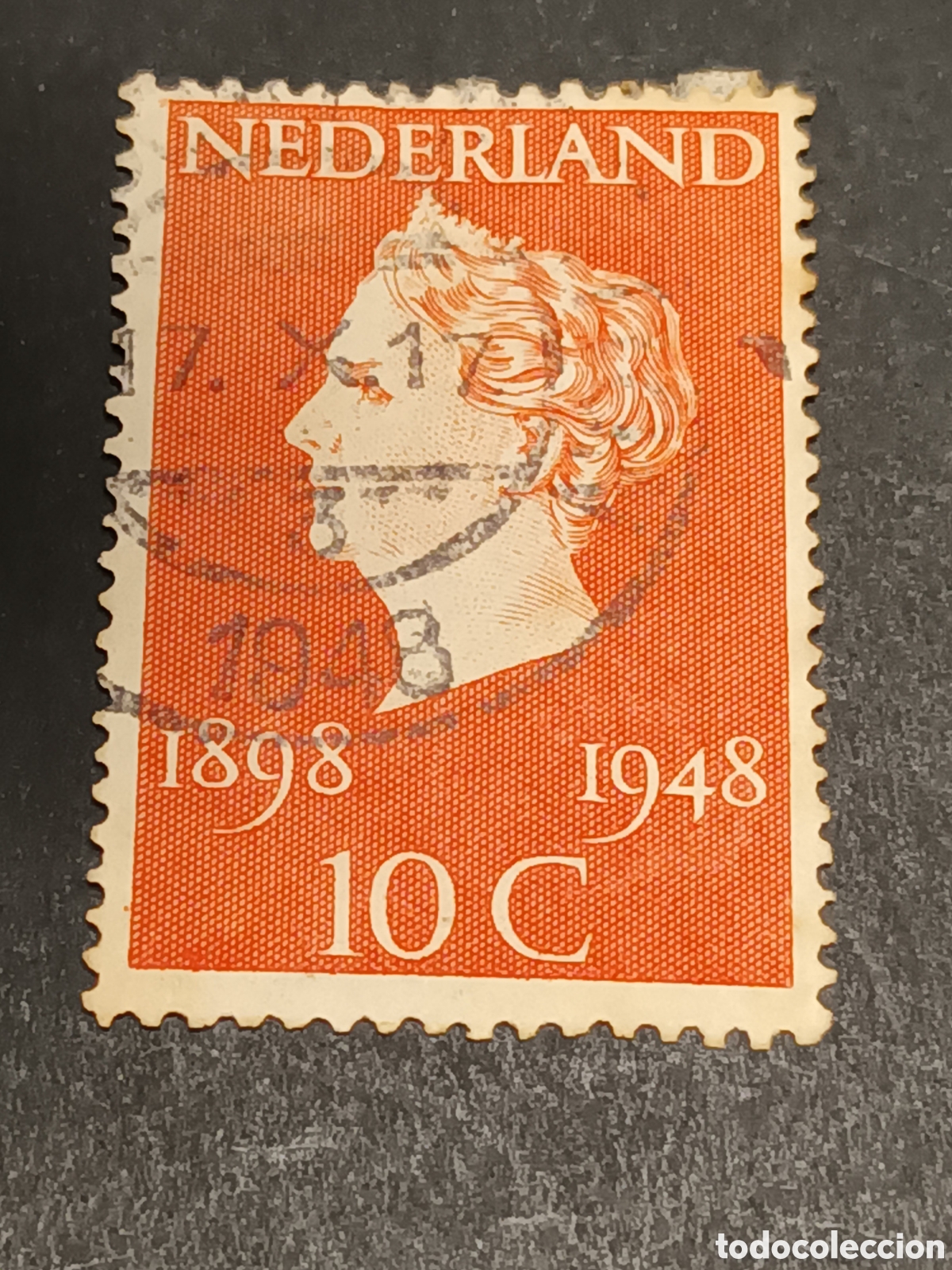 Sellos: HOLANDA. SELLO USADO. - Foto 1