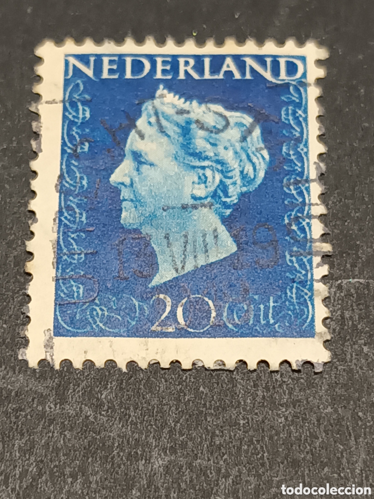 Sellos: HOLANDA. SELLO USADO. - Foto 1