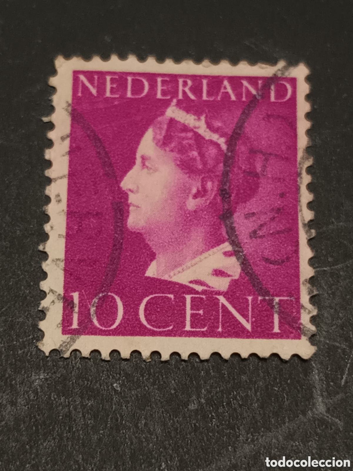 Sellos: HOLANDA. SELLO USADO. - Foto 1