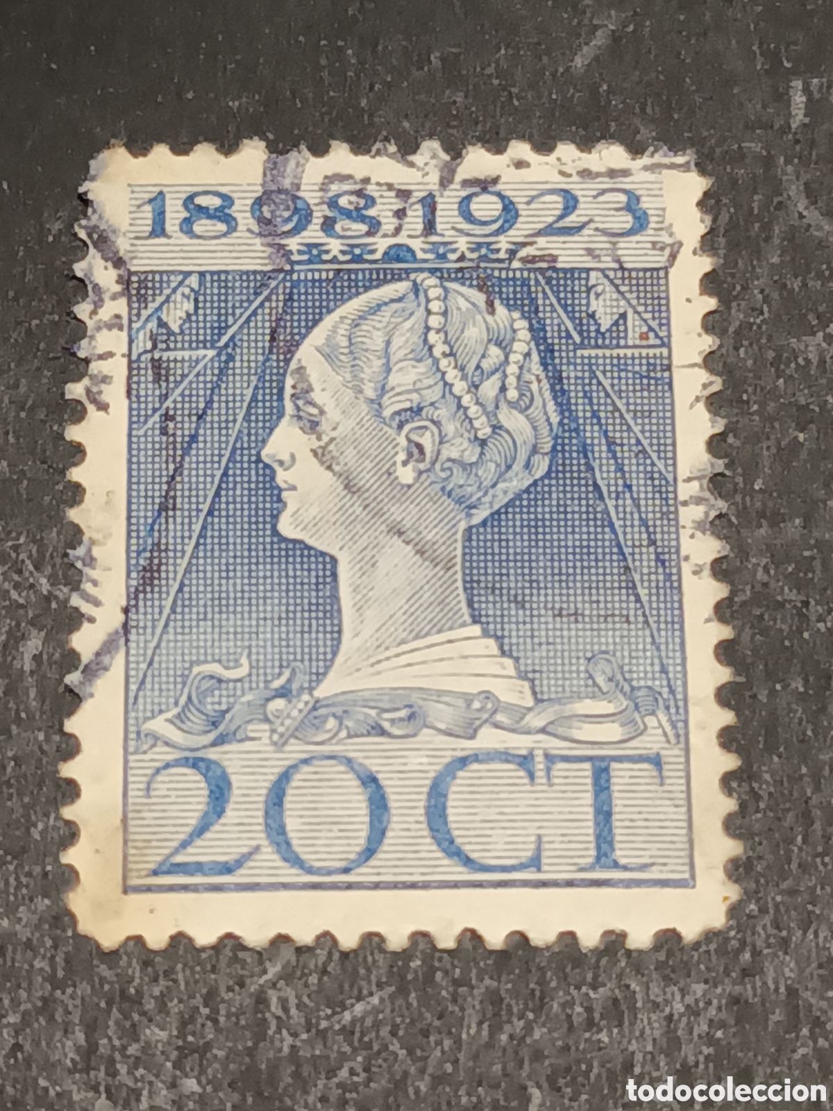 Sellos: HOLANDA. SELLO USADO. - Foto 1