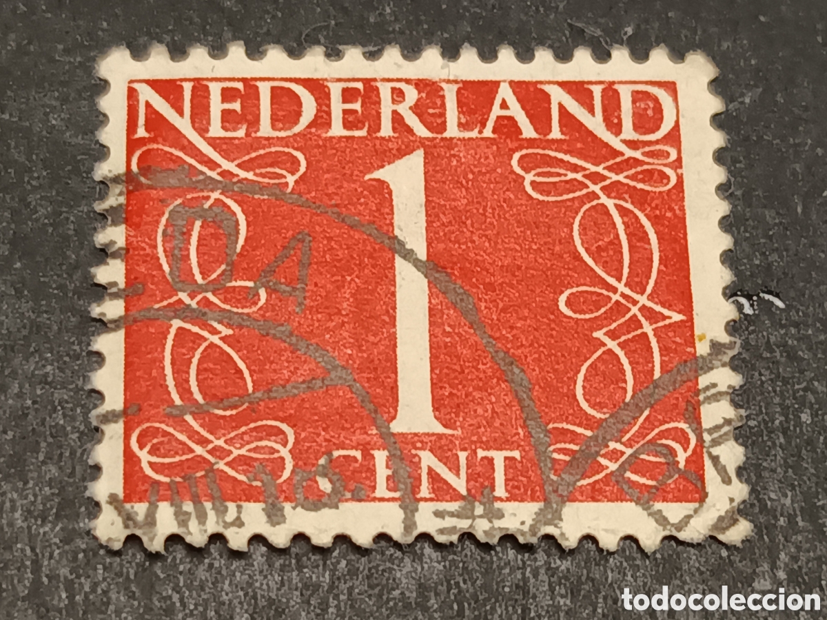 Sellos: HOLANDA. SELLO USADO. - Foto 1
