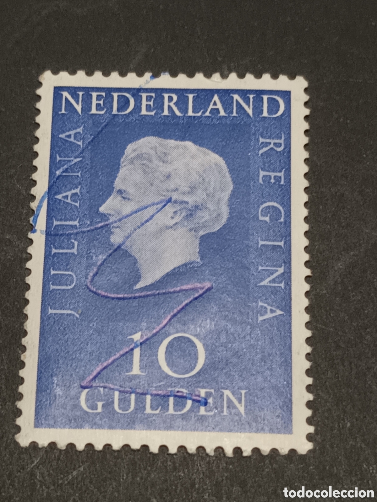 Sellos: HOLANDA. SELLO USADO. - Foto 1