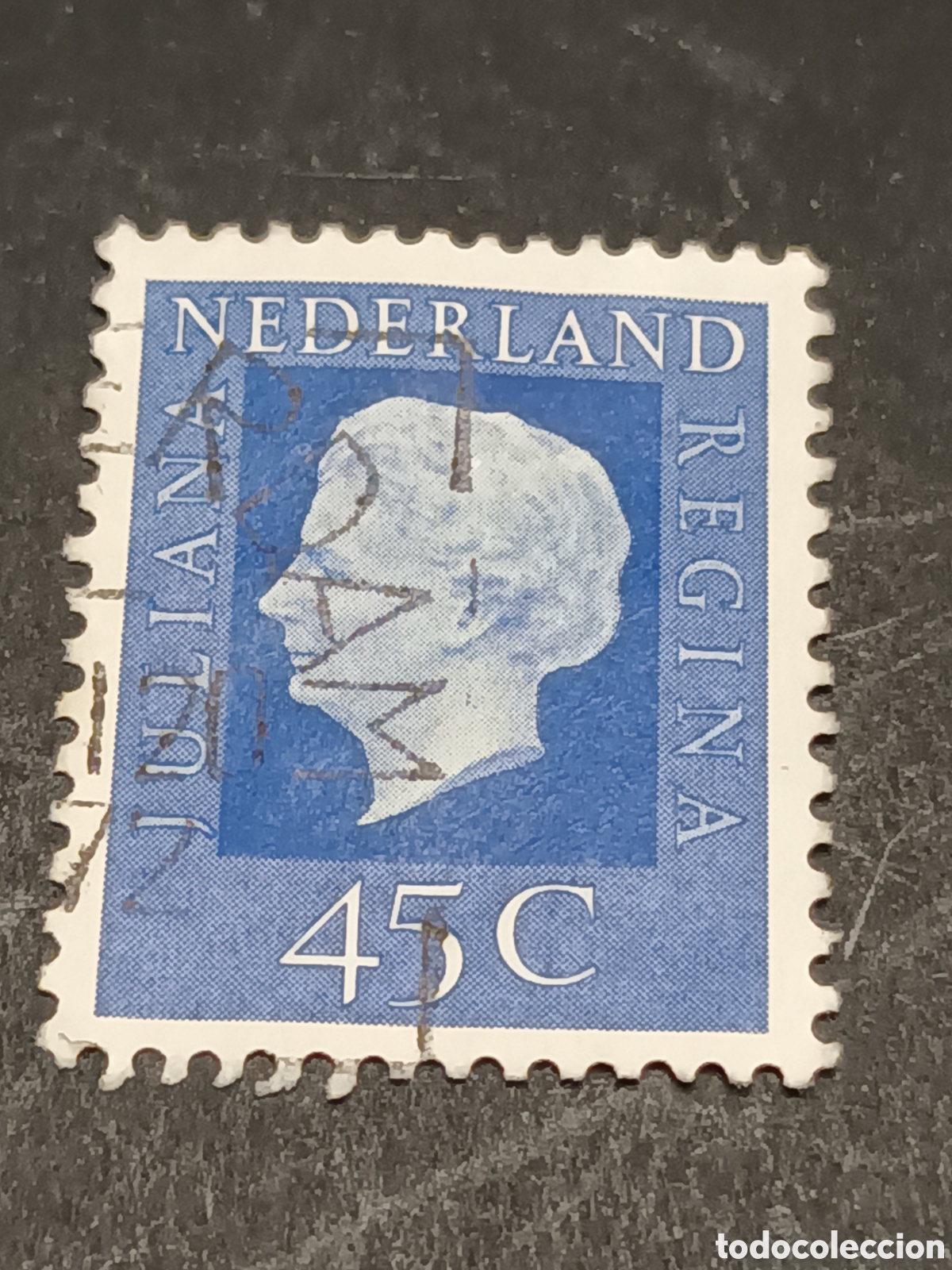 Sellos: HOLANDA. SELLO USADO. - Foto 1