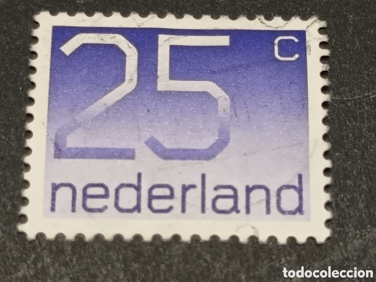 Sellos: HOLANDA. SELLO USADO. - Foto 1