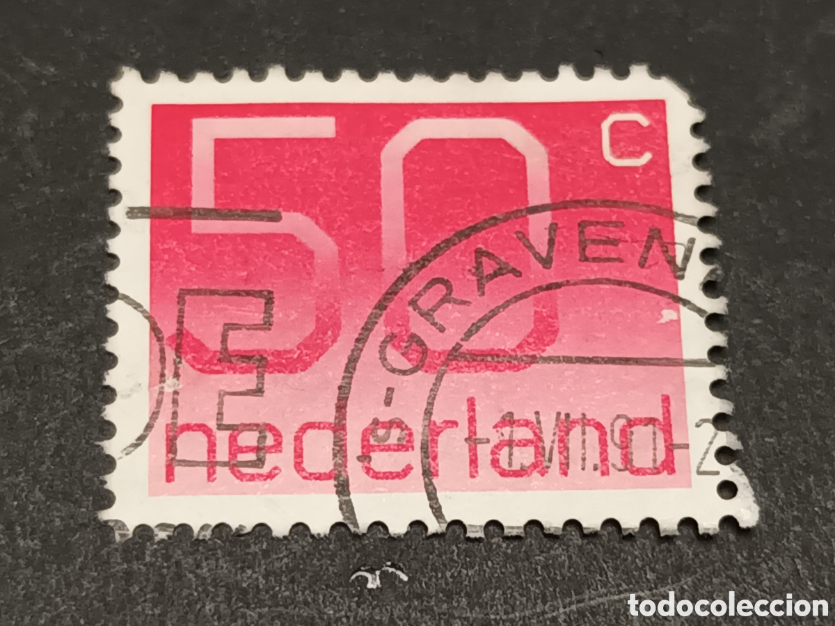 Sellos: HOLANDA. SELLO USADO. - Foto 1
