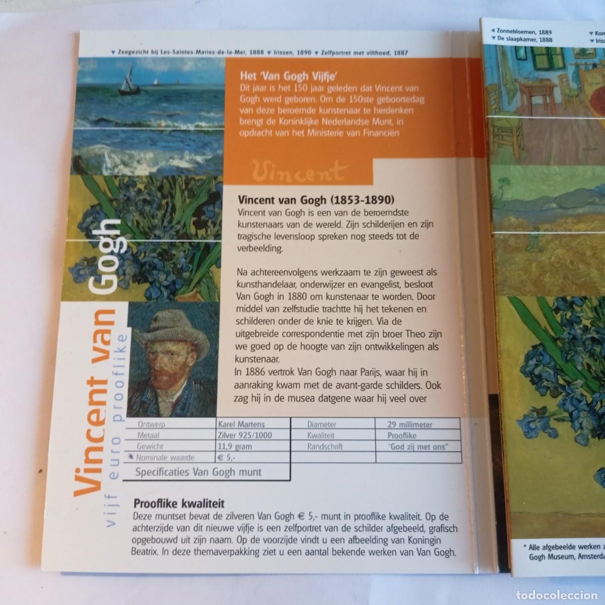 Sellos: Holanda 2003 5 euros Van Gogh - Foto 2