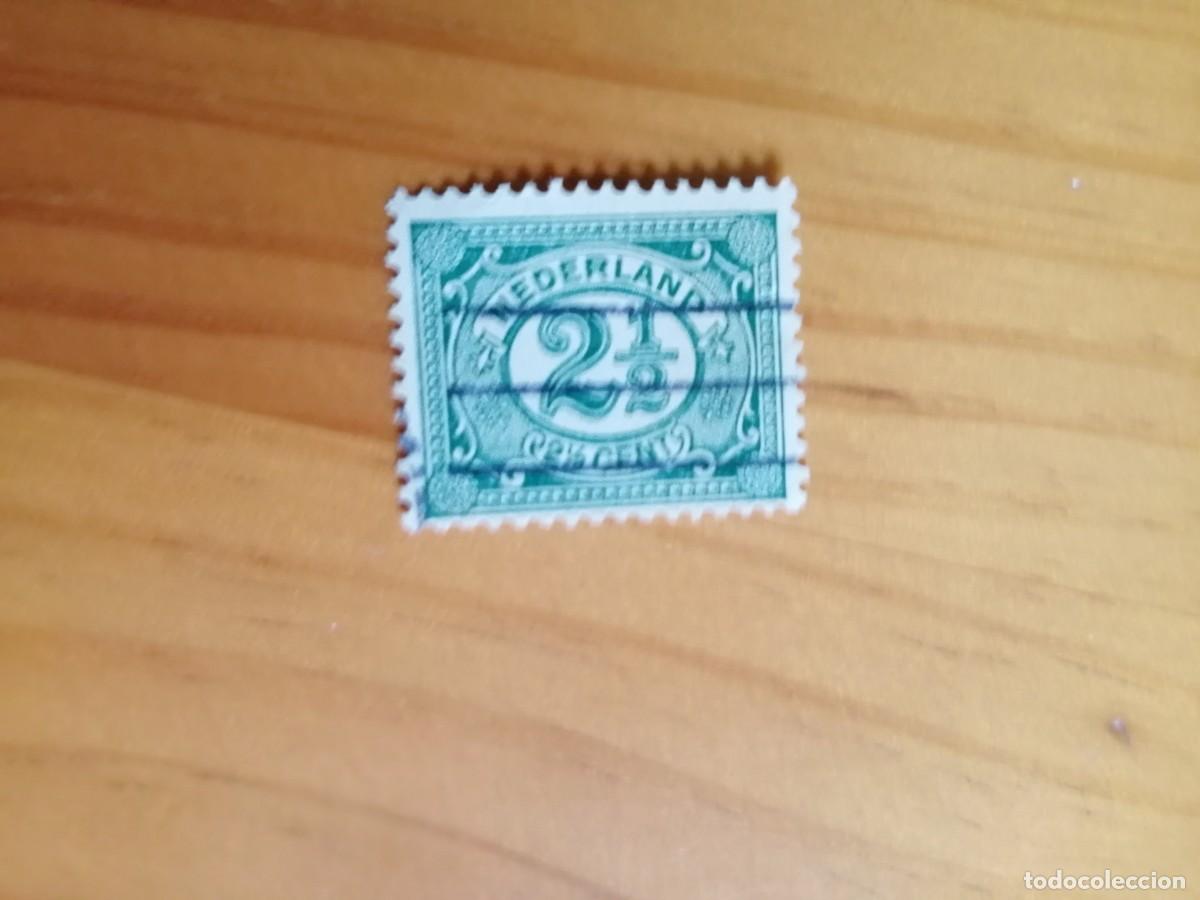 Sellos: HOLANDA, NEDERLAND - 2 1/2 CENT - NUMERAL - Foto 1