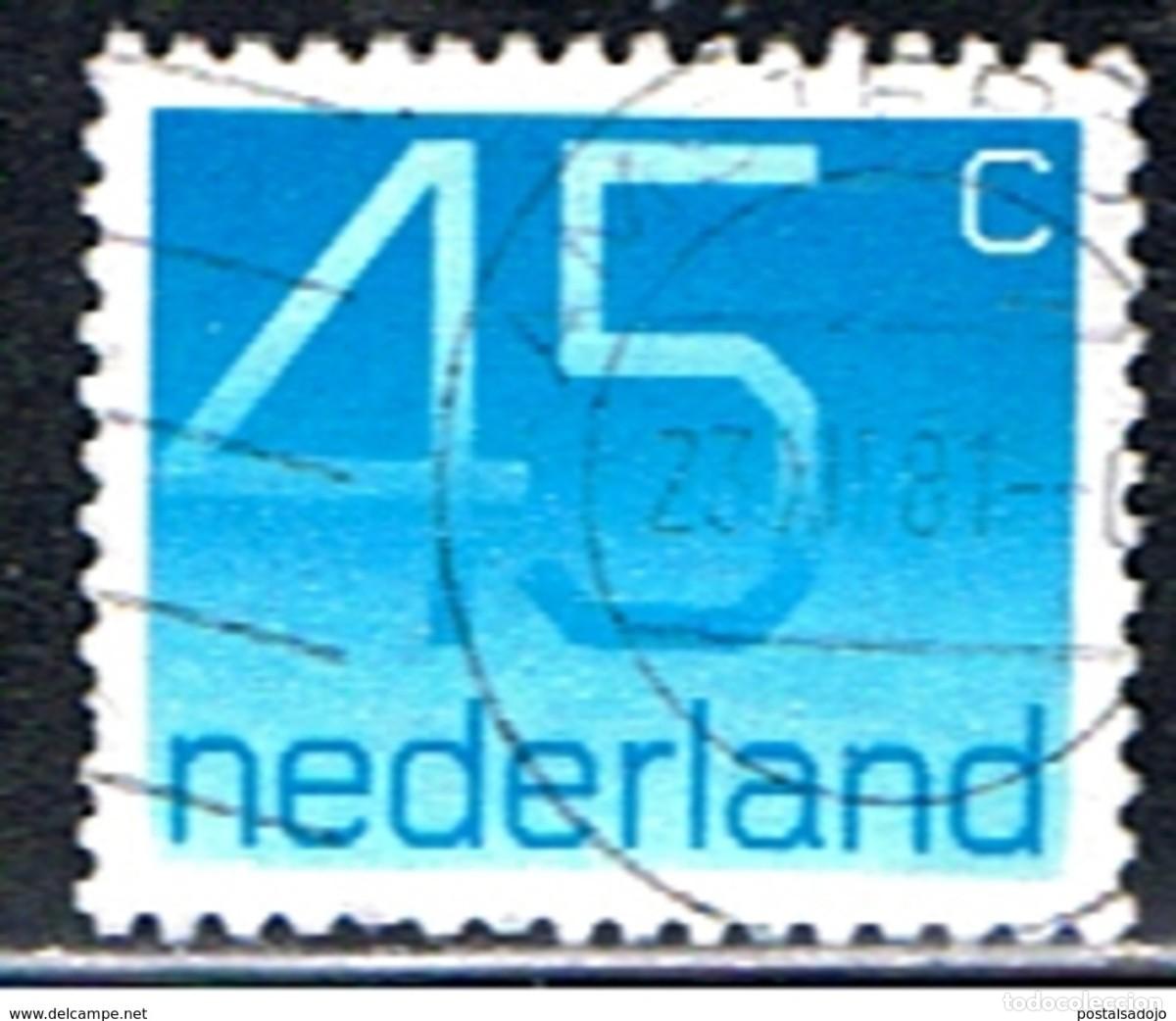 Sellos: HOLANDA // YVERT 1045 // 1976 ... USADO - Foto 1