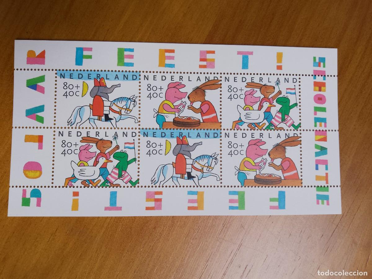 Sellos: HOLANDA - HOJA BLOQUE - FEEST!, FIESTA! - Foto 1