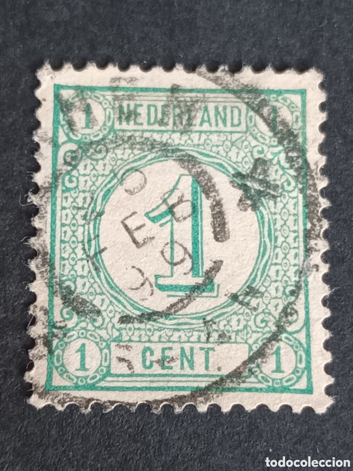 Sellos: HOLANDA. 1876/94. 1 C&Eacute;NTIMO. YT 31. - Foto 1