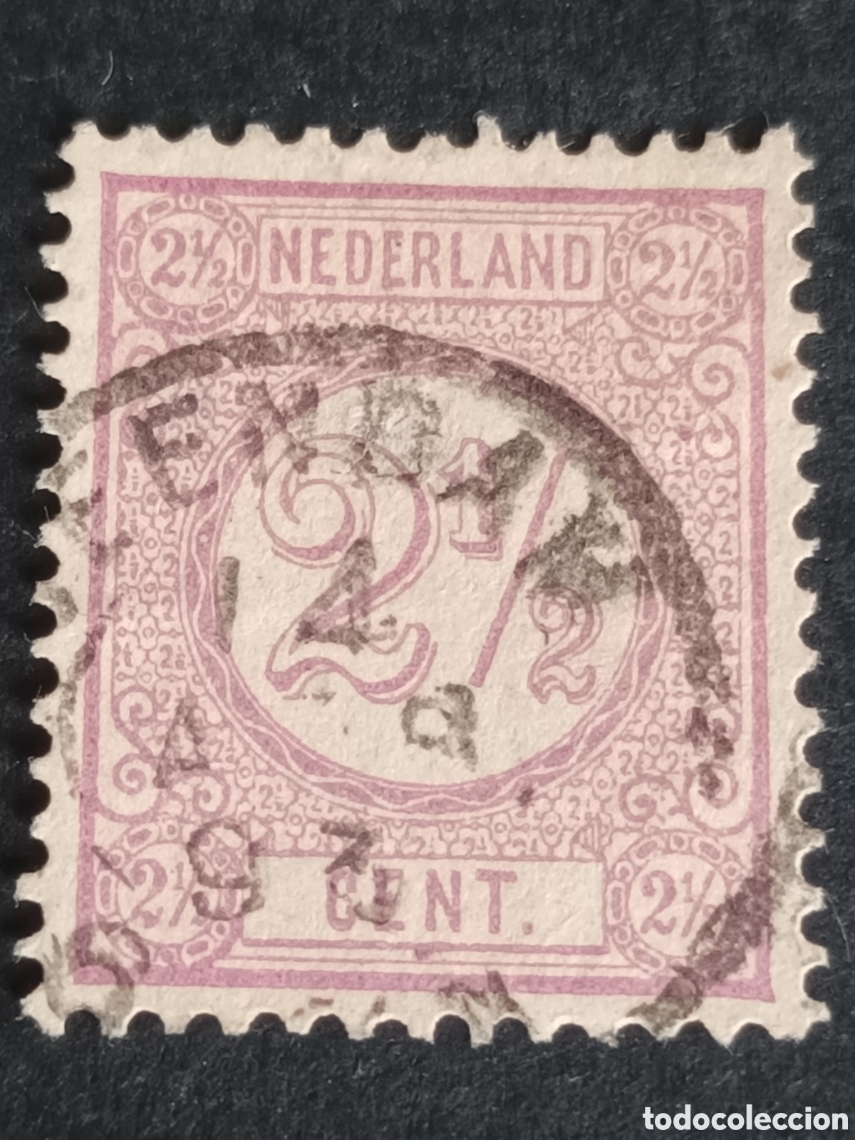 Sellos: HOLANDA. 1876/94. 2&frac12; C&Eacute;NTIMOS. YT 33. - Foto 1