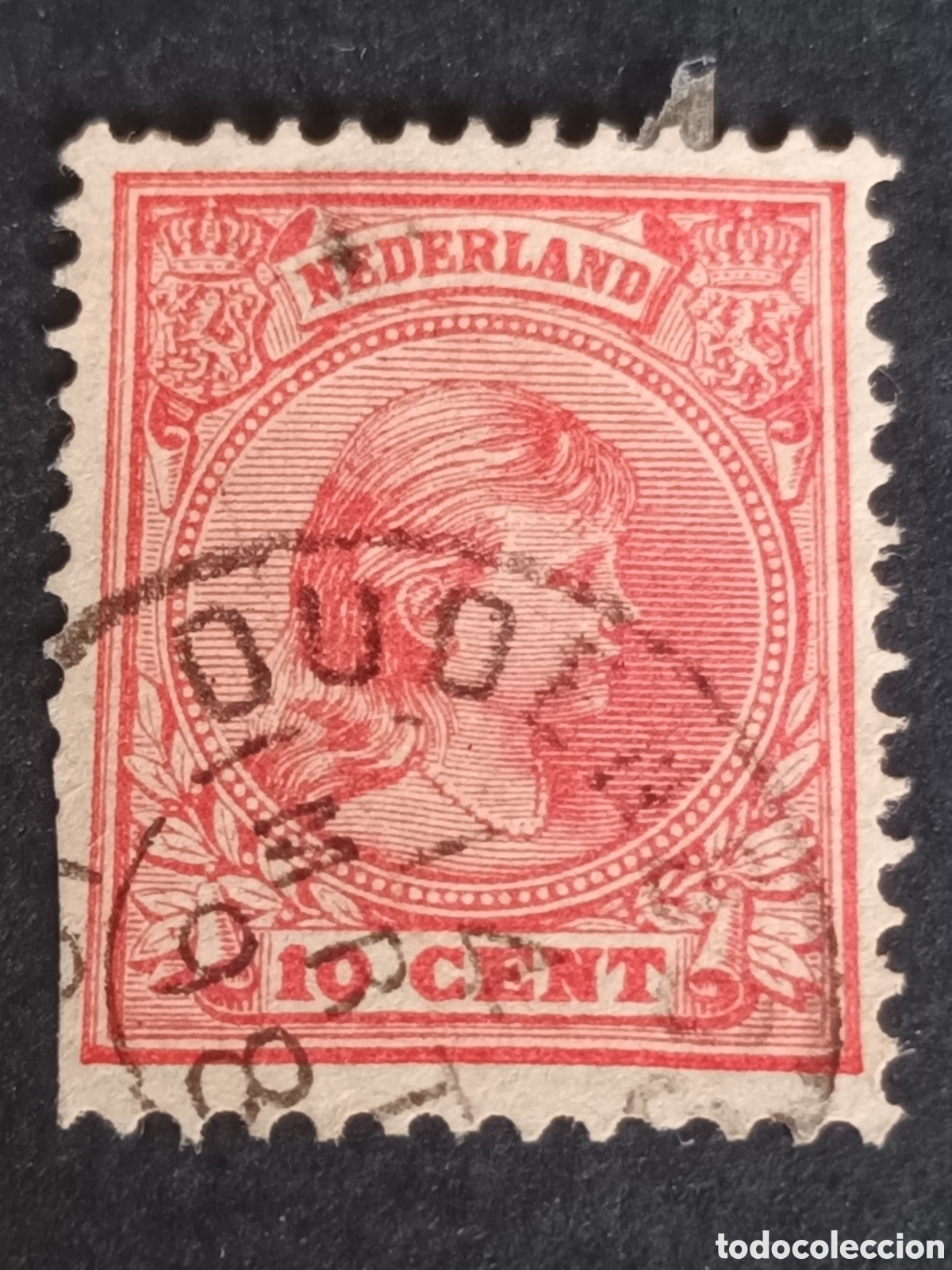 Sellos: HOLANDA. 1891/97. 10 C&Eacute;NTIMOS. YT 37. - Foto 1
