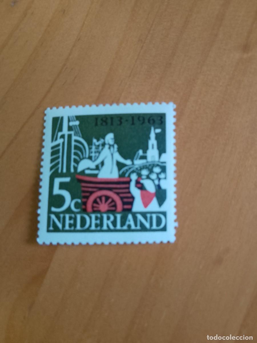 Sellos: HOLANDA - 5 C - A&Ntilde;O 1813-1963 - Foto 1