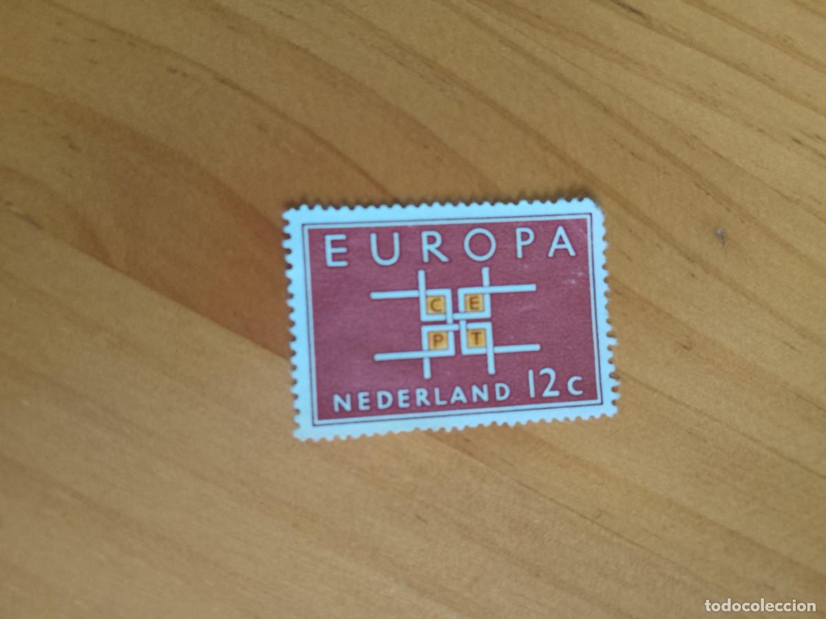 Sellos: HOLANDA - 12 C - EUROPA CEPT - Foto 1