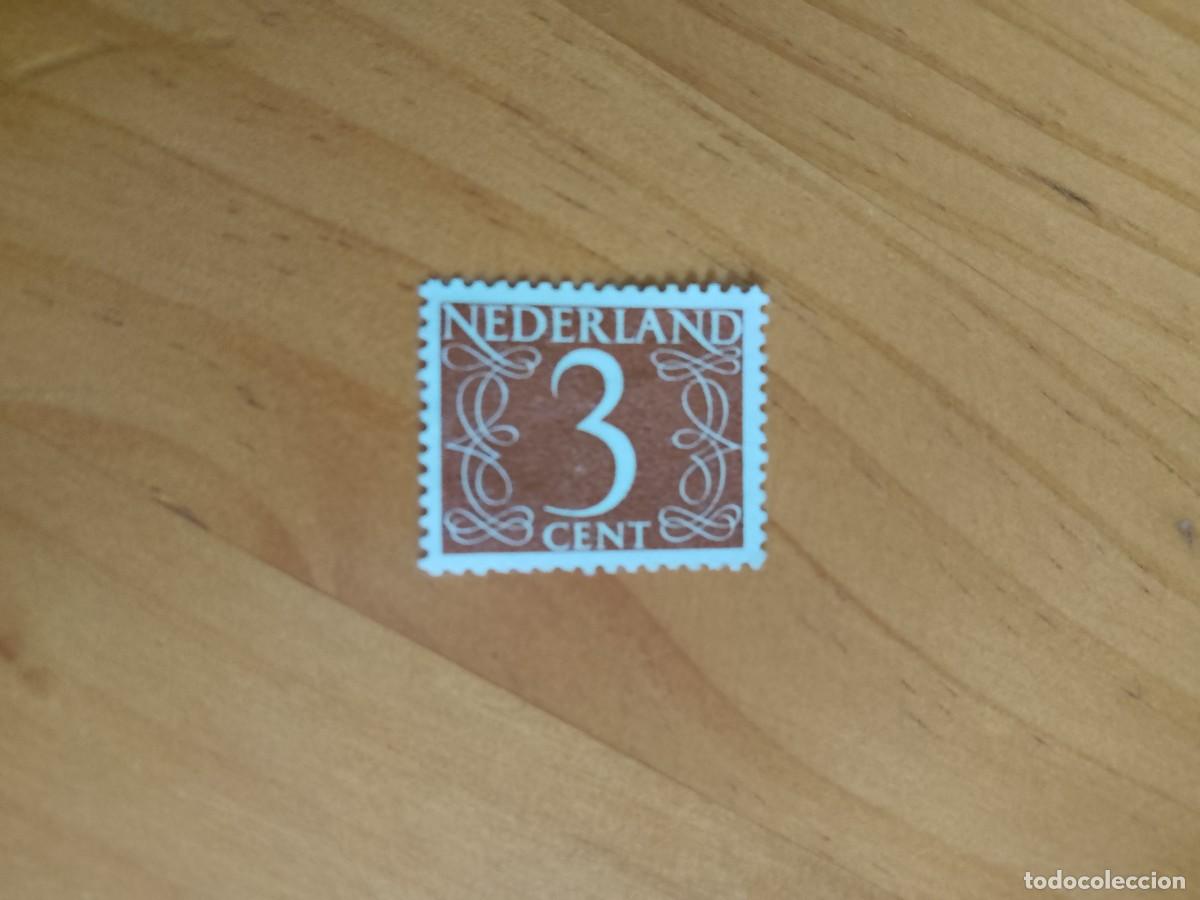 Sellos: HOLANDA - 3 CENT - NUMERAL, CIFRA. - Foto 1