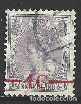 Sellos: HOLANDA 98 - A&Ntilde;O 1921 - WIHELMINE - Foto 1