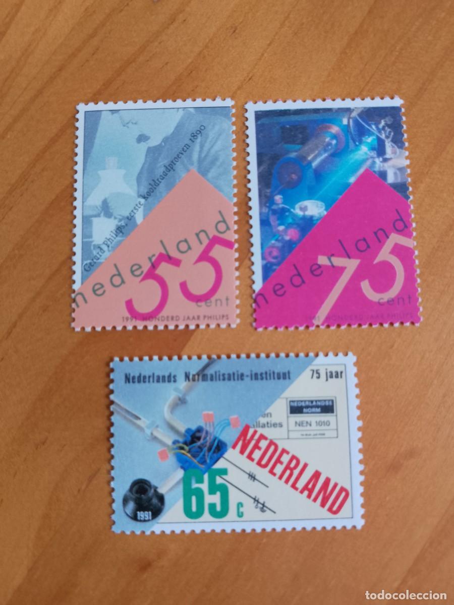Sellos: HOLANDA - A&Ntilde;O 1991 - ANIVERSARIOS - Foto 1