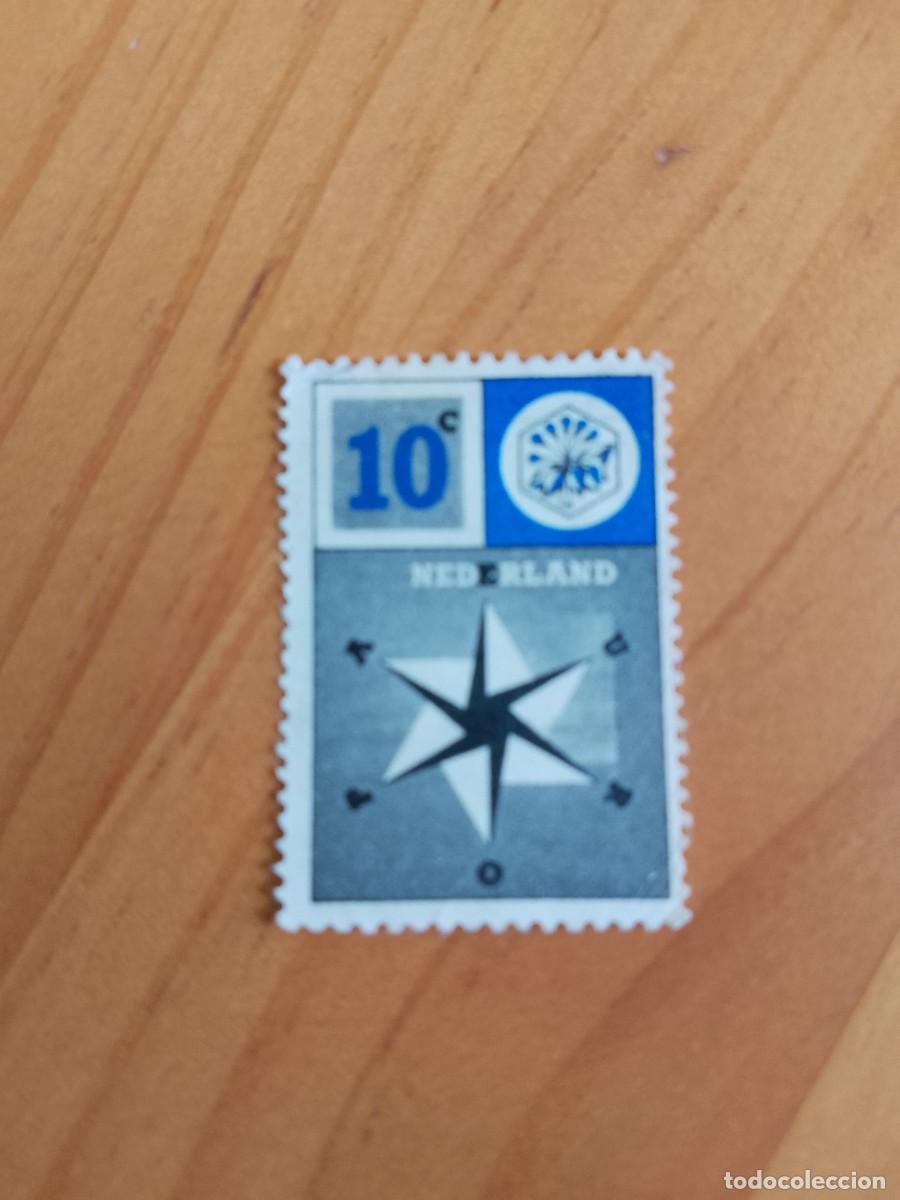 Sellos: HOLANDA - V/F 10 C - BR&Uacute;JULA - Foto 1