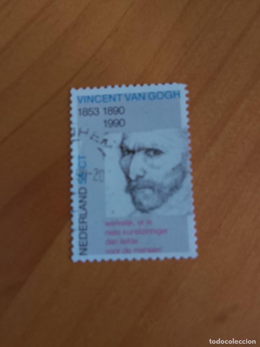 Sellos: HOLANDA - 55 C - A&Ntilde;O 1990 - VAN GOGH - Foto 1
