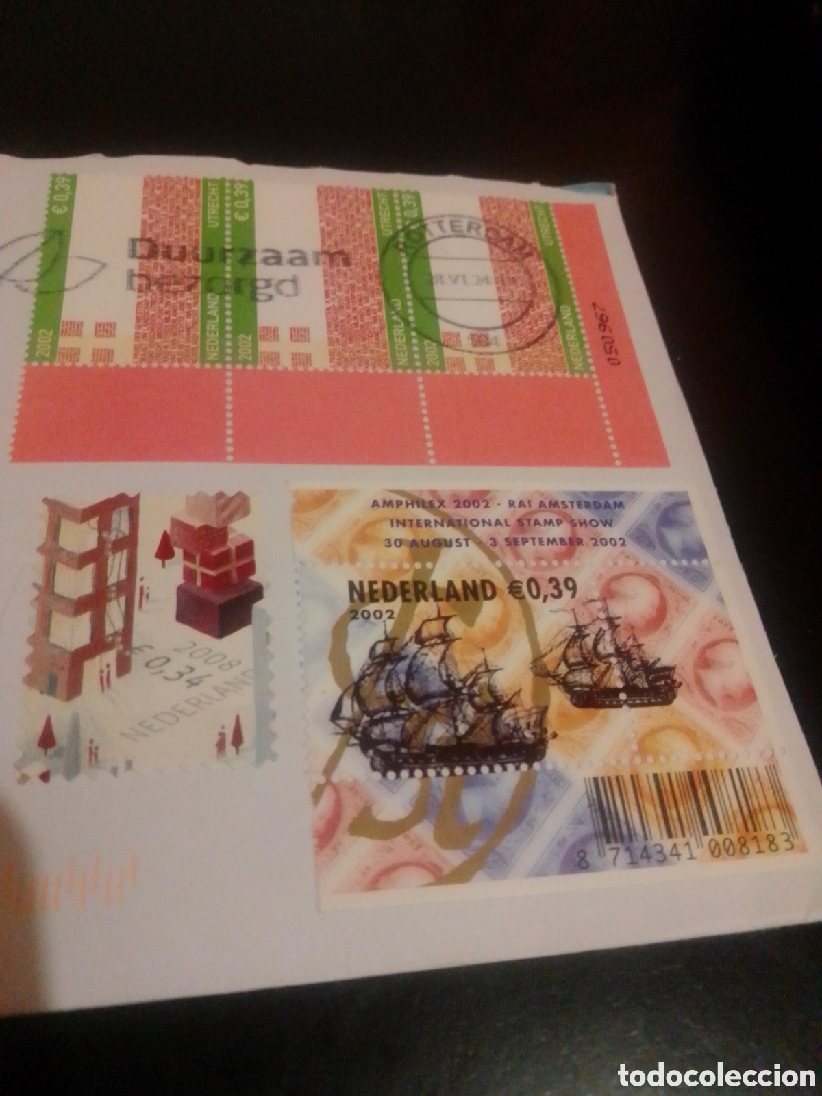 Sellos: Sobre franqueado Holanda - Foto 2