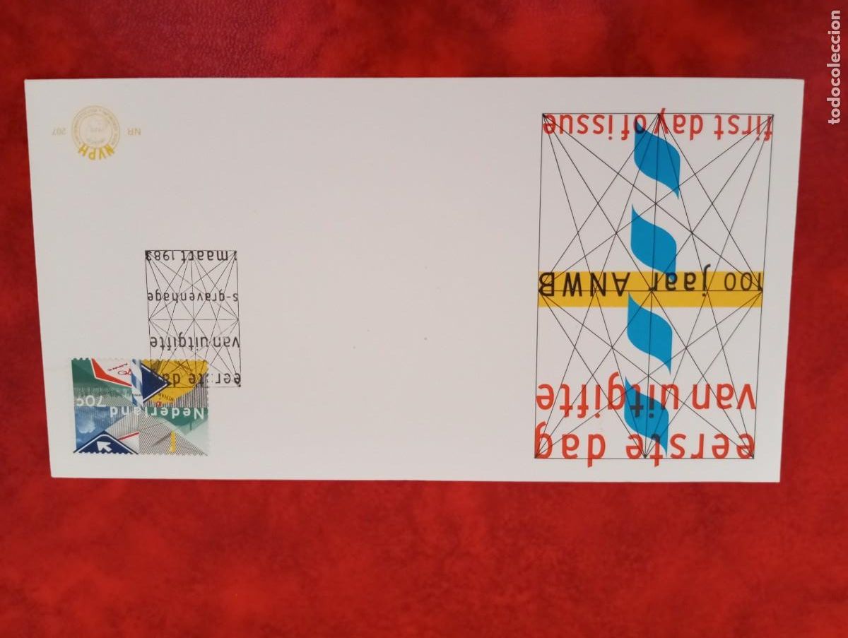 Sellos: HOLANDA 1983, CENTENARIO DE LAS COMUNICACIONES,SPD - Foto 1