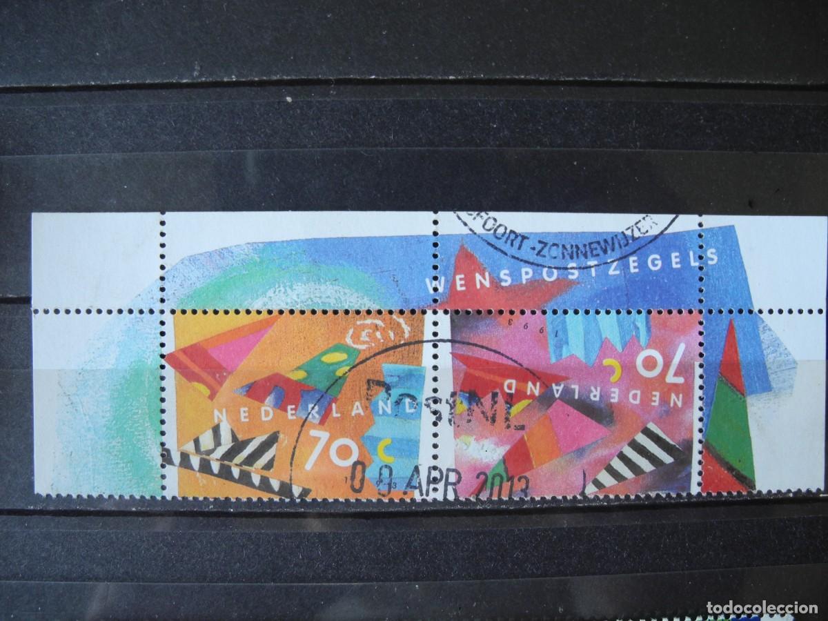 Sellos: Holanda 1993 Ybert: 1430 1431 Collage. Usado - Foto 1