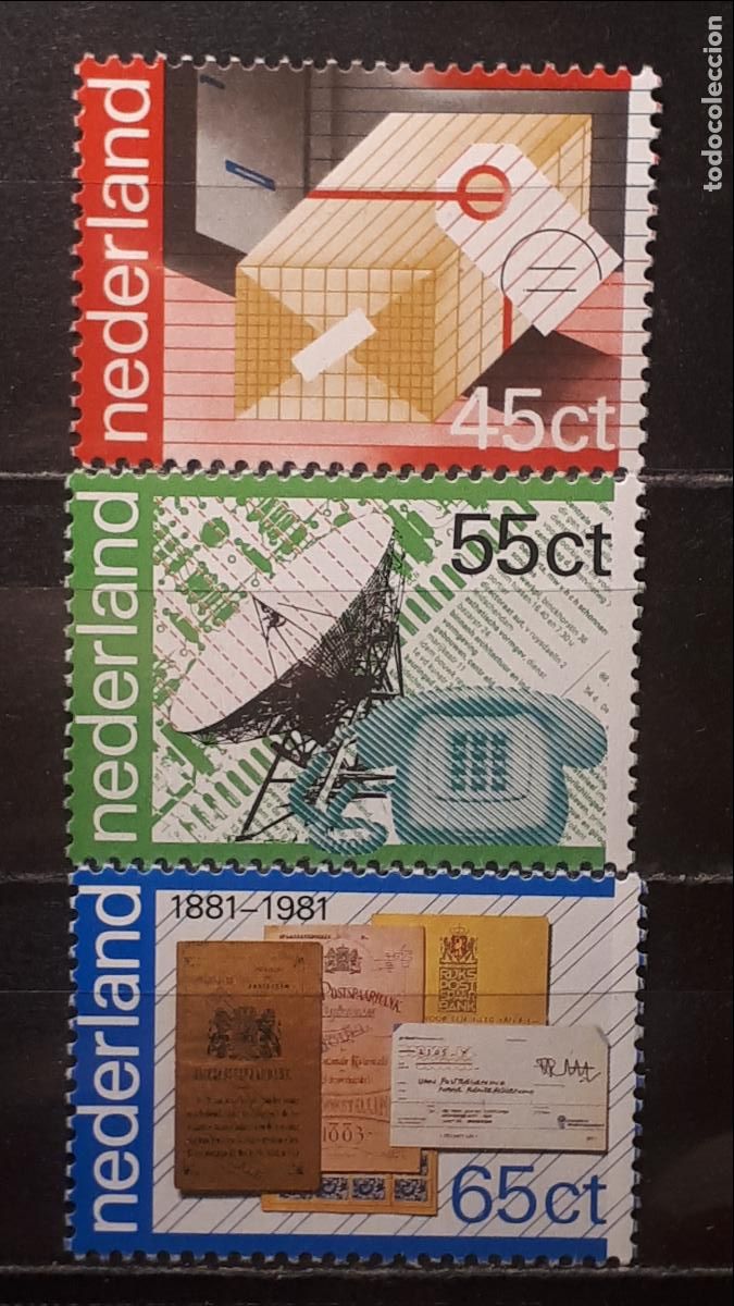 Sellos: HOLANDA **. A&Ntilde;O 1981. Yvert 1150/2 - Foto 1