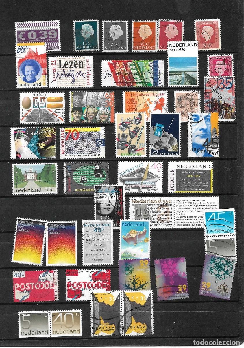 Sellos: lote de 40 sellos diferentes de Holanda. - Foto 1
