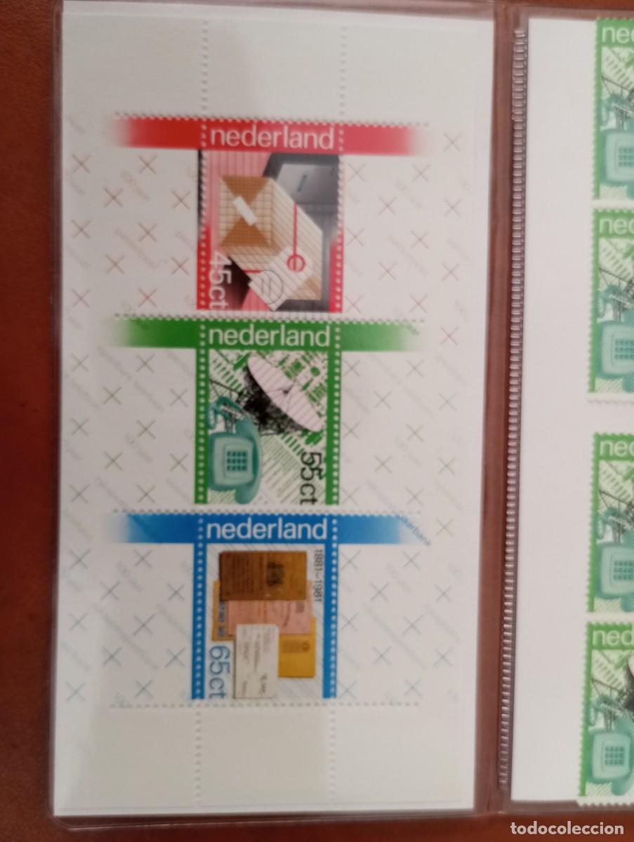 Sellos: HOLANDA 1981, CENTENARIO DE LOS SERVICIOS POSTALES, CARPETA PRESENTACI&Oacute;N - Foto 4