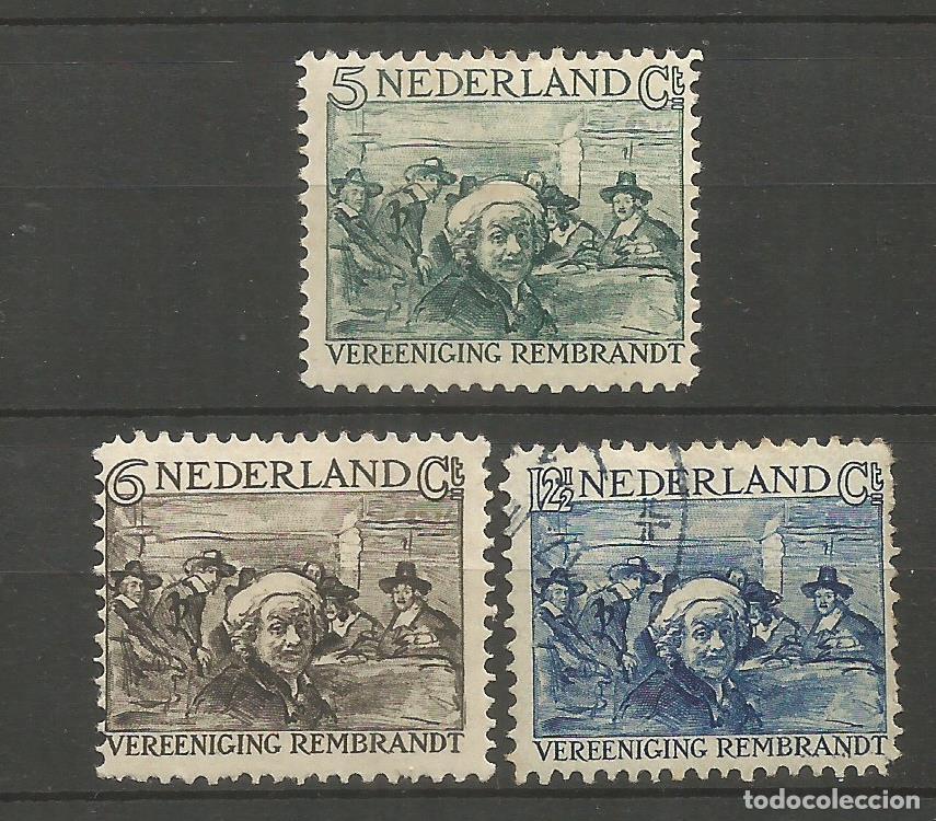 Sellos: HOLANDA YVERT NUM. 227/229 SERIE COMPLETA USADA - Foto 1