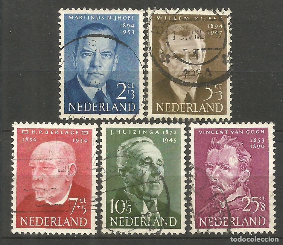 Sellos: HOLANDA YVERT NUM. 618/622 SERIE COMPLETA USADA - Foto 1