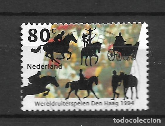 Sellos: holanda 1994 sello usado caballos - 9/3 - Foto 1