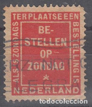 Sellos: HOLANDA. SELLO PARA TEL&Eacute;GRAFOS. USADO. - Foto 1