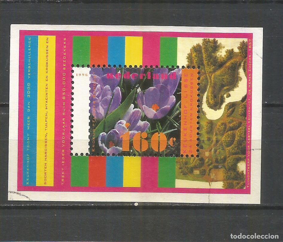 Sellos: HOLANDA HOJA BLOQUE YVERT NUM. 47 USADA - Foto 1