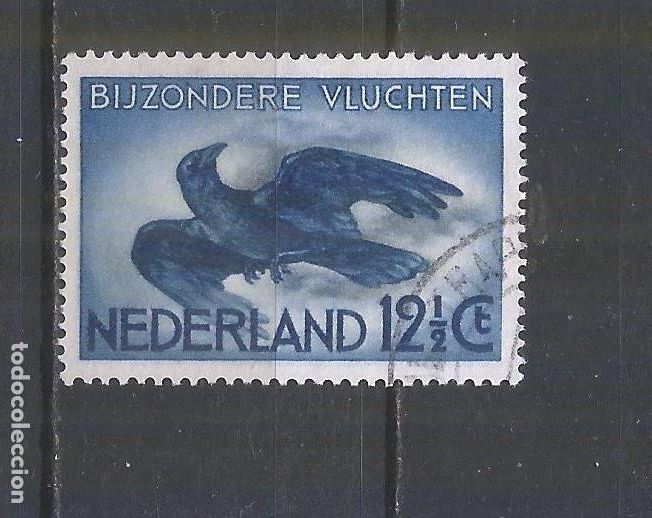 Sellos: HOLANDA CORREO AEREO YVERT NUM. 11 USADO - Foto 1