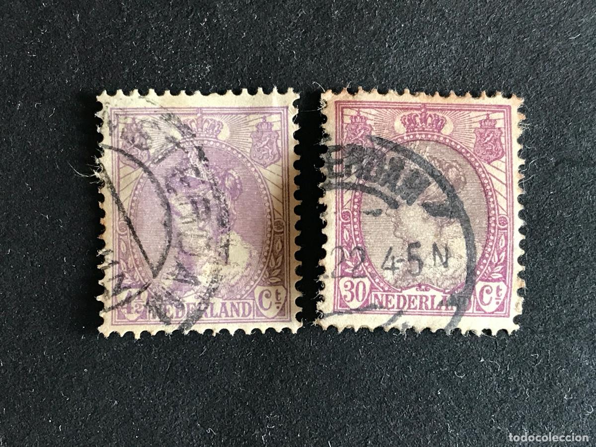 Sellos: Holanda 1917 serie completa - Foto 1