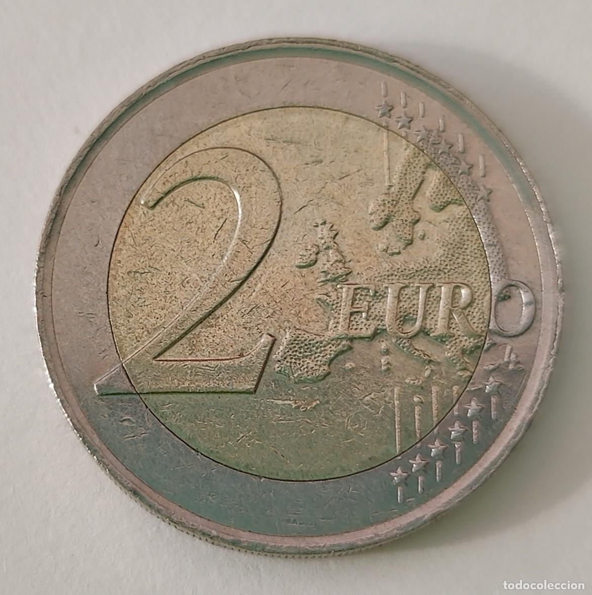 Sellos: Moneda de 2 Euros de Holanda. Los Reyes Willen y Beatriz. A&ntilde;o 2013. - Foto 3