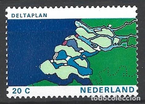 Sellos: HOLANDA 943** - A&Ntilde;O 1972 - LOS TRABAJOS DEL DELTA - Foto 1