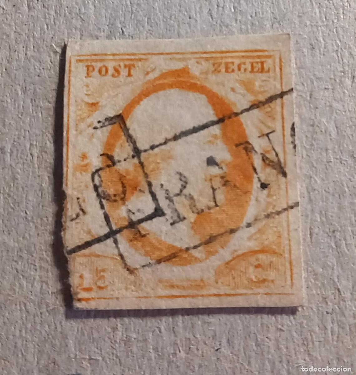 Sellos: Paises bajos 1852, Guillermo lll - Foto 1