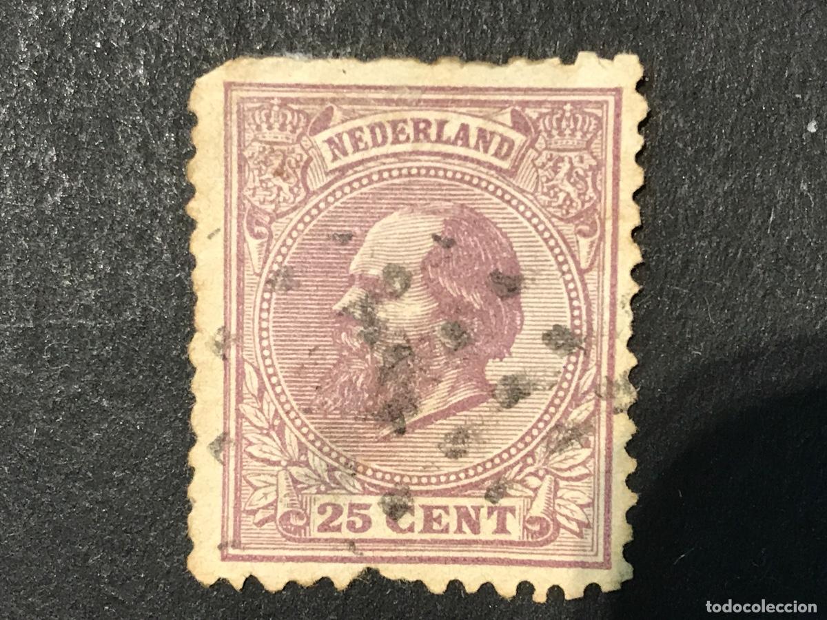 Sellos: Holanda sellos suelto 1872 - Foto 1